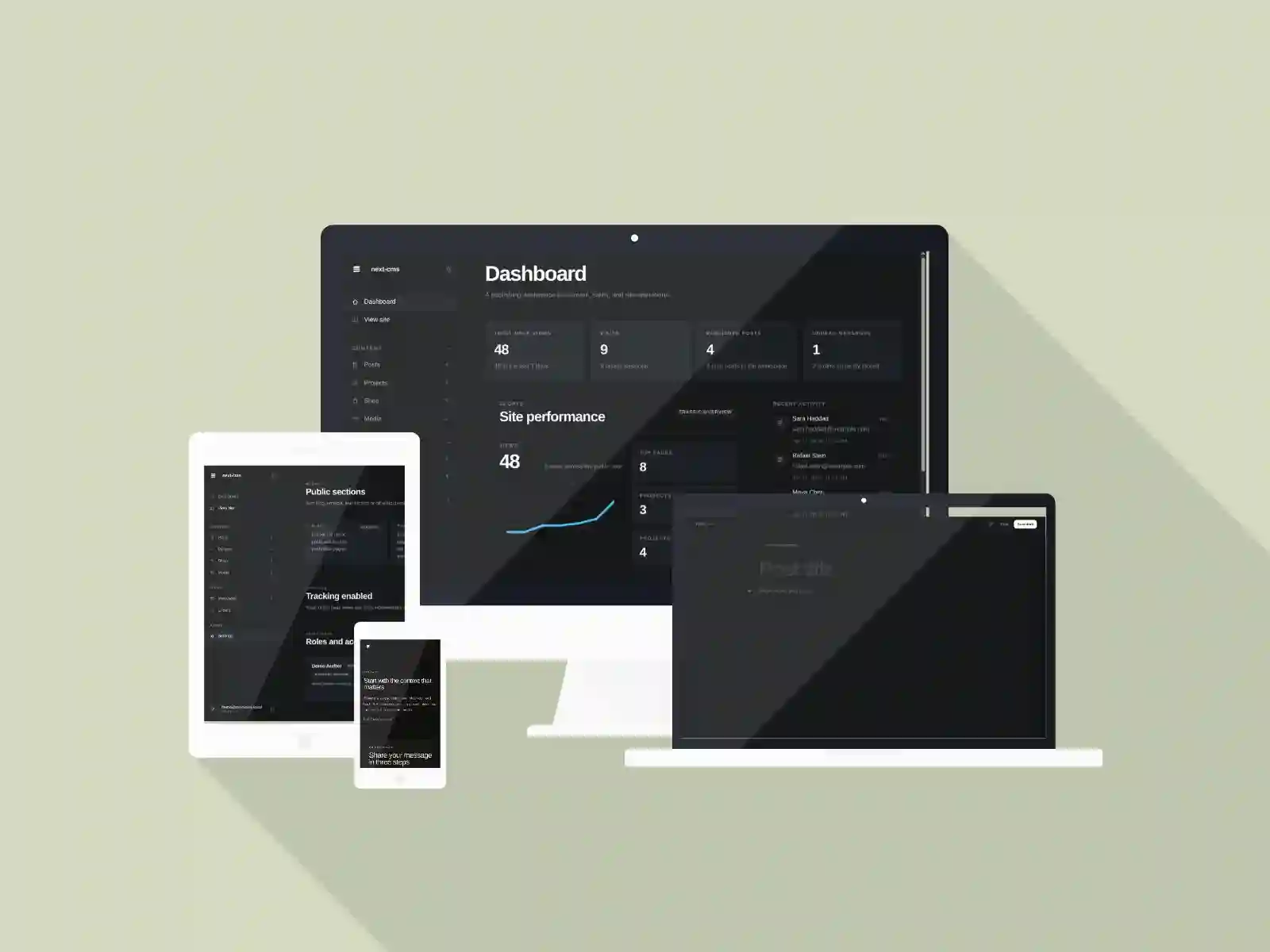 Next.Js CMS